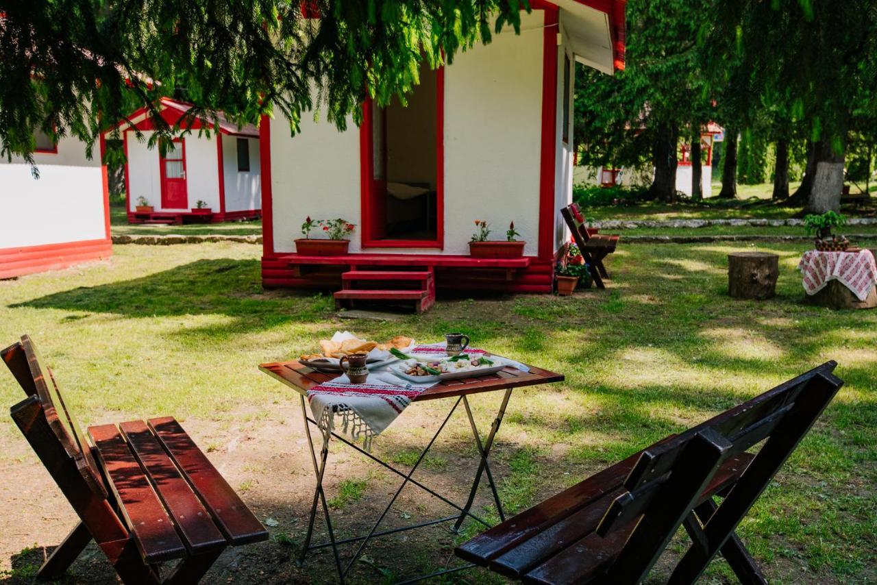 Casute Valea Zanelor Hotel Kovászna Kültér fotó